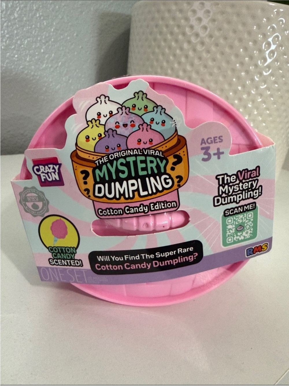 Crazy Fun-RMS Mystery Dumpling Cotton Candy Edition Collectible